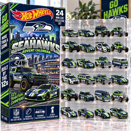 Premium NFL SEA Mini Car Advent Calendar V4