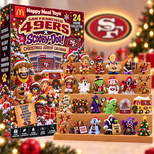 Premium NFL SF49 Christmas Crossover Advent Calendar V9
