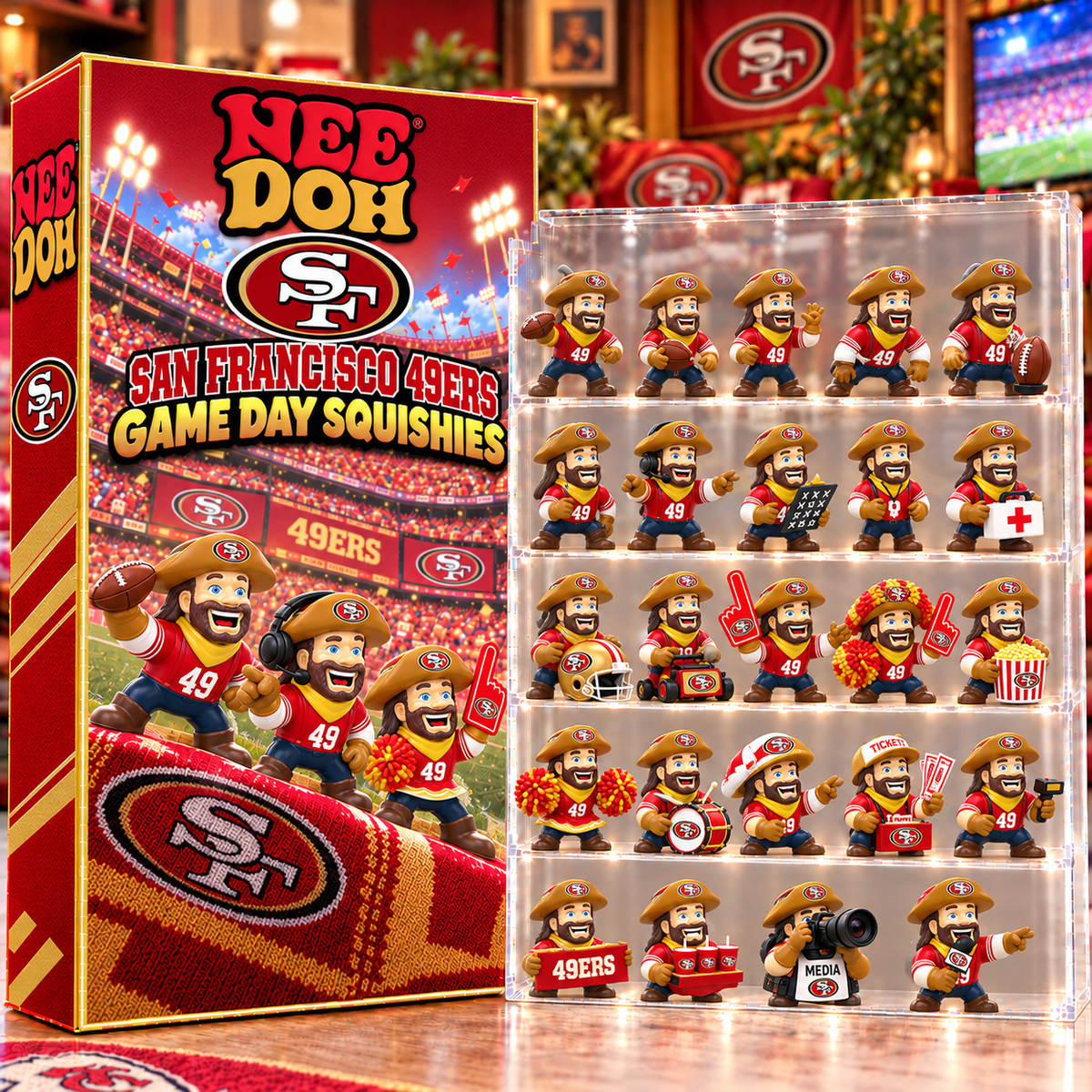 Premium NFL SF49 Game Day Advent Calendar V6