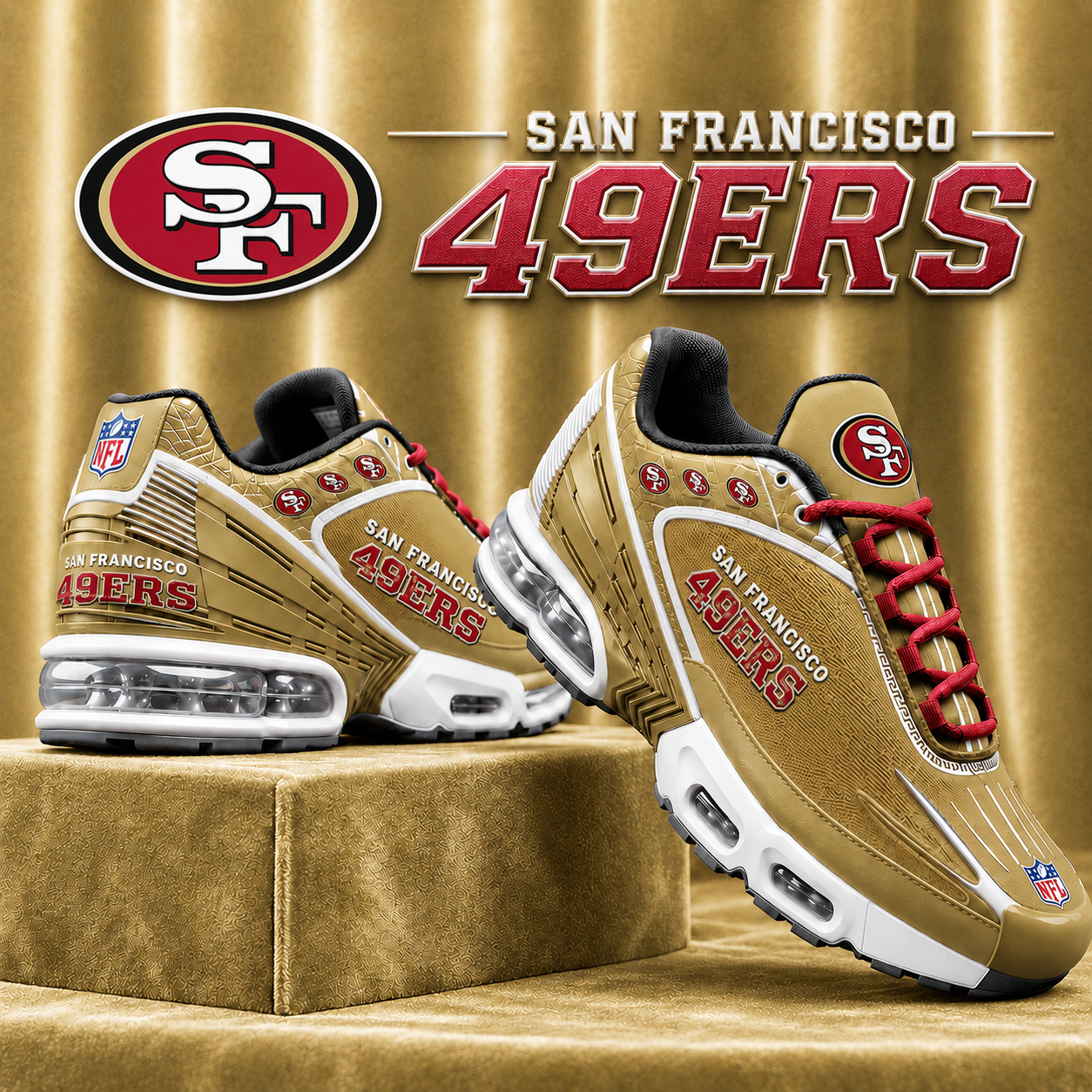 Premium NFL SF49 Legacy Air Max Sneaker