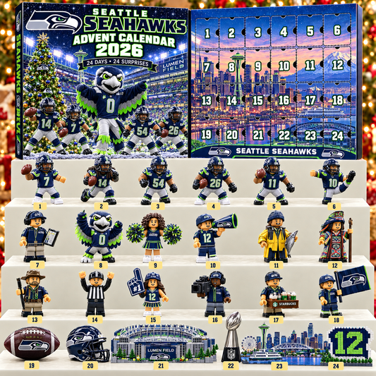 Premium NFL SS 24-Piece Football Collectible Advent Calendar V2