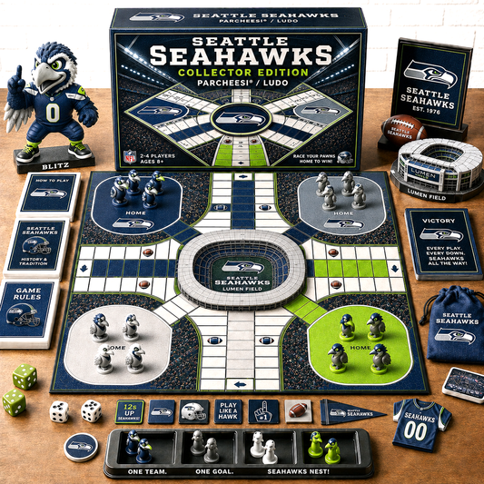 Premium NFL SS Collector’s Edition Parcheesi Board Game