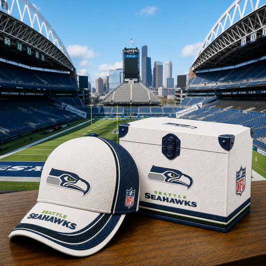 Premium NFL SS Embossed Leather Cap V2