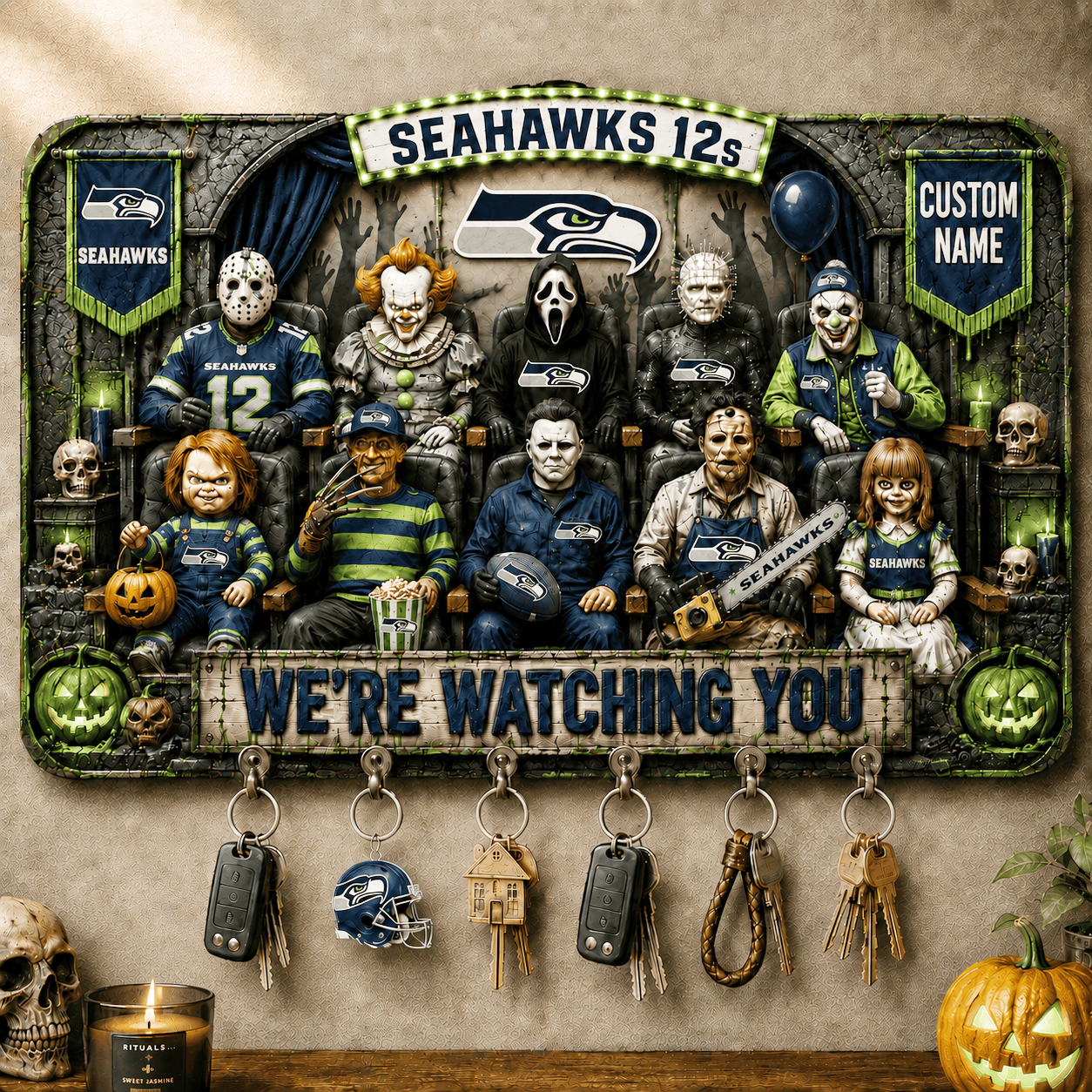 Premium NFL SS Horror Icons Halloween