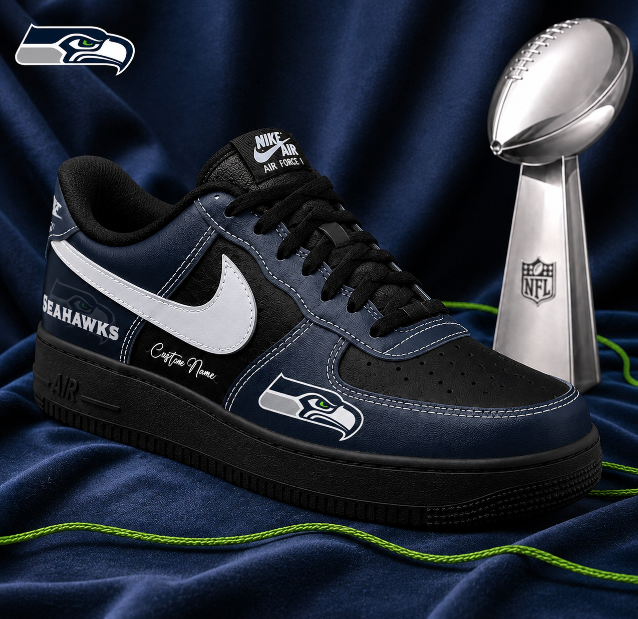 Premium NFL SS Victory Legacy AF1 Sneakers