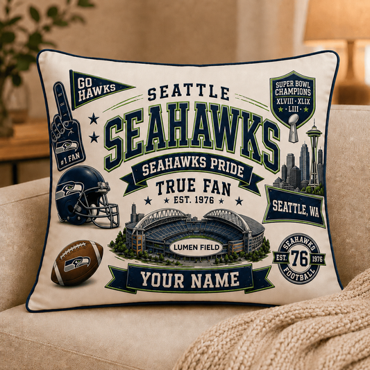 Premium NFL SS Vintage Pillow