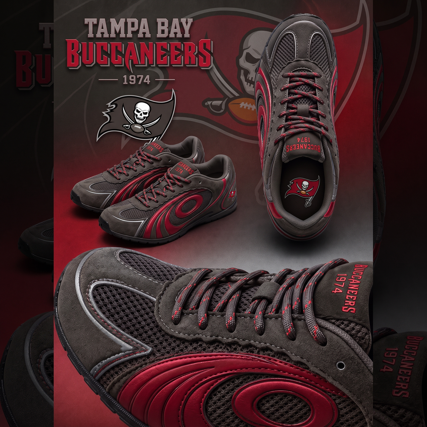 Premium NFL TB Heritage Tiger Shoes