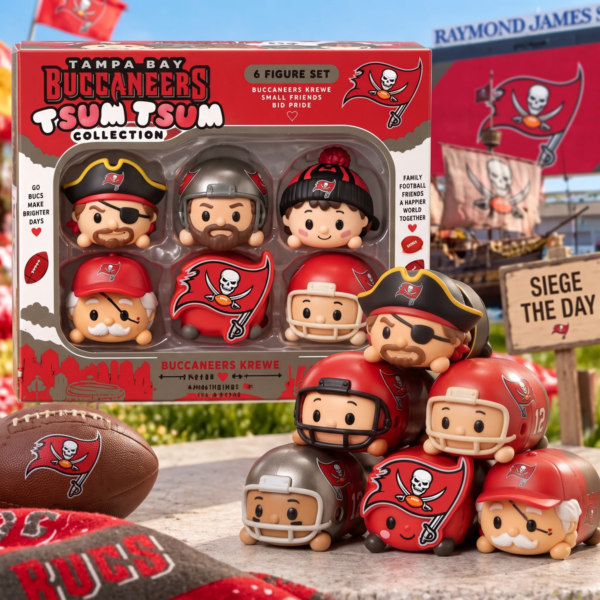 Premium NFL TB Tsum Tsum Collector Set