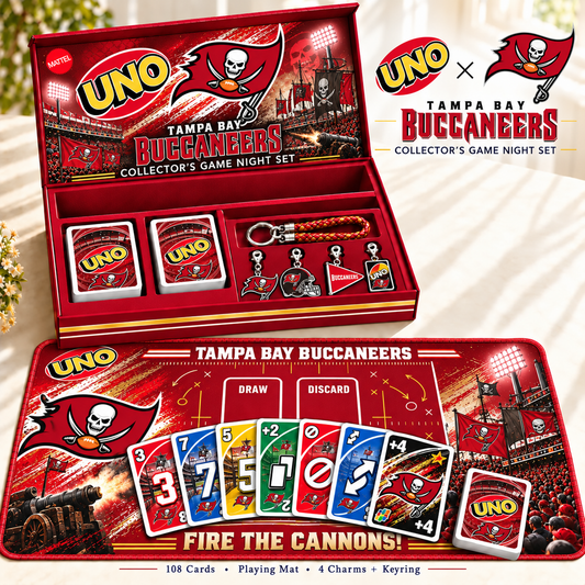 Premium NFL TB Uno Board Game Set