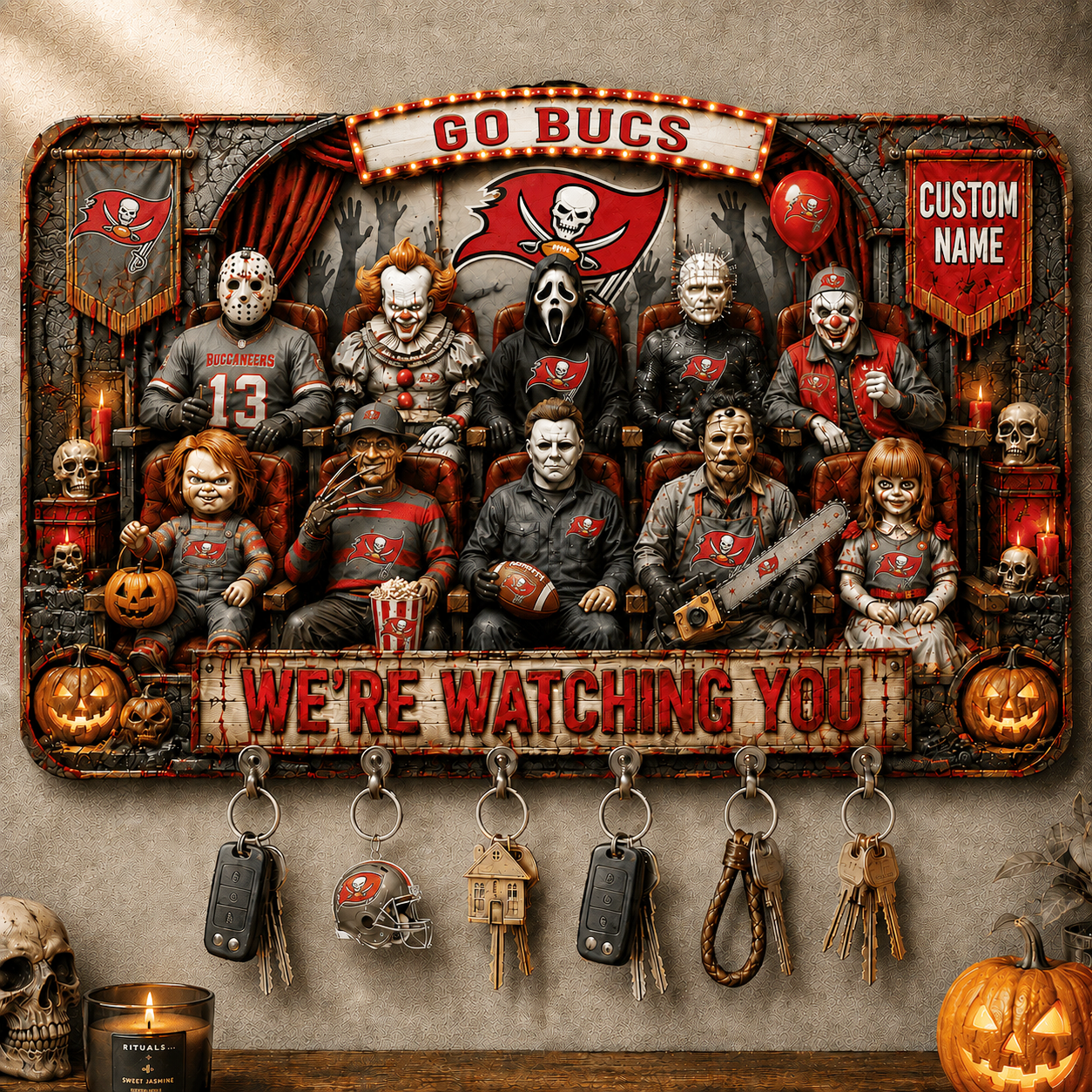 Premium NFL TBB Horror Icons Halloween