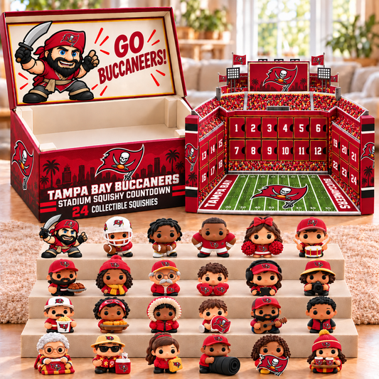 Premium NFL TBB Stadium Squishy Advent Calendar V8