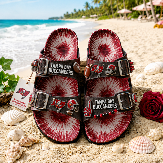 Premium NFL TBB Summer Splash Birkenstocks Shoes