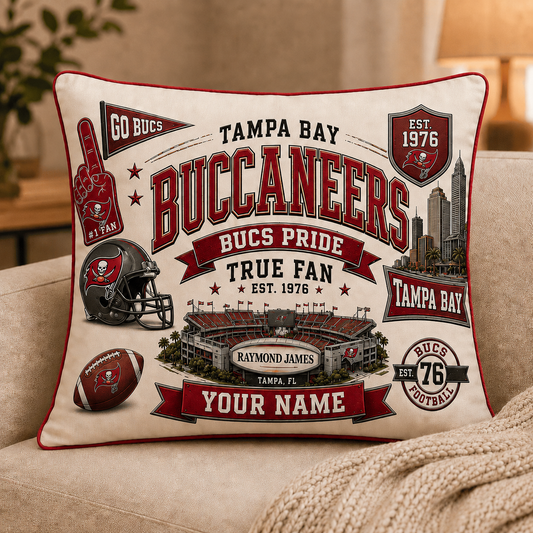 Premium NFL TBB Vintage Pillow
