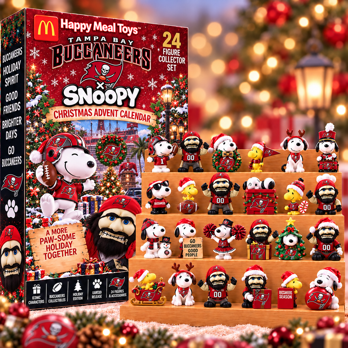 Premium NFL TBB x SNP Christmas Crossover Advent Calendar V10