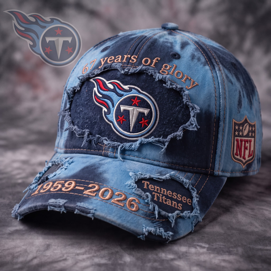 Premium NFL TEN Glory Vintage Distressed Embroidered Cap