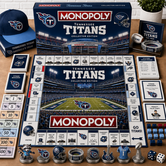 Premium NFL TEN Monopoly Collector’s Edition Board Game