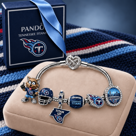 Premium NFL TT Collector Rose Gold Charm Bracelet V6