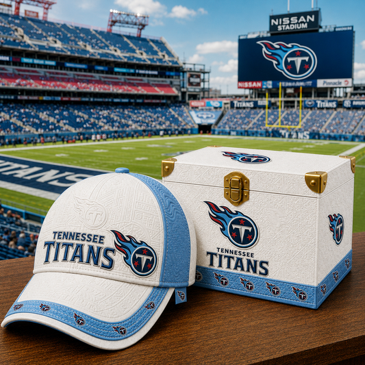 Premium NFL TT Embossed Leather Cap