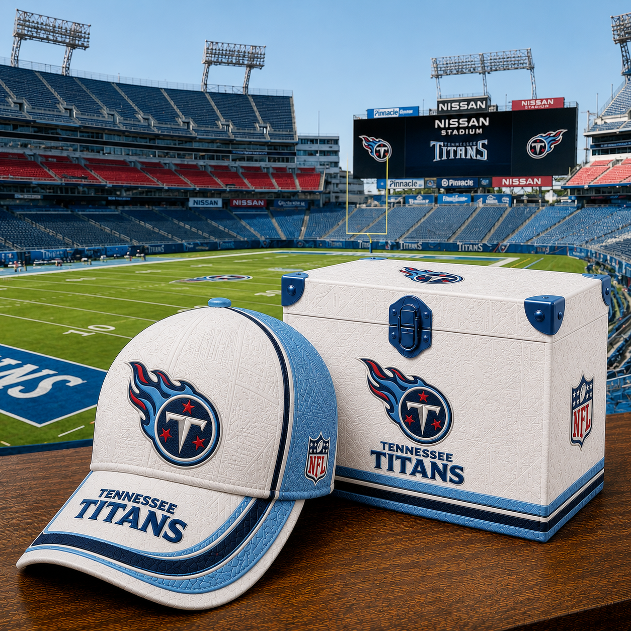 Premium NFL TT Embossed Leather Cap V2