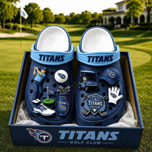 Premium NFL TT Golf Club Charm Clogs