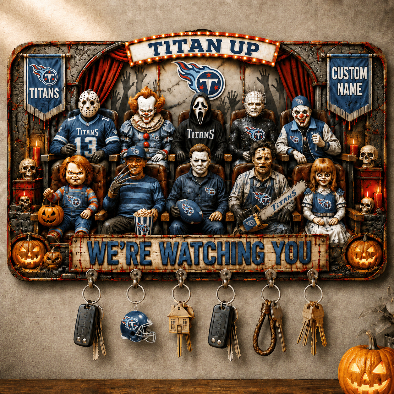Premium NFL TT Horror Icons Halloween
