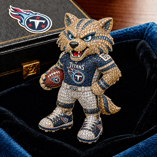 Premium NFL TT Luxury Sculptural Brooch