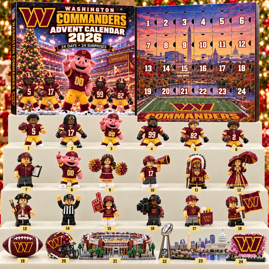 Premium NFL WC 24-Piece Football Collectible Advent Calendar V2