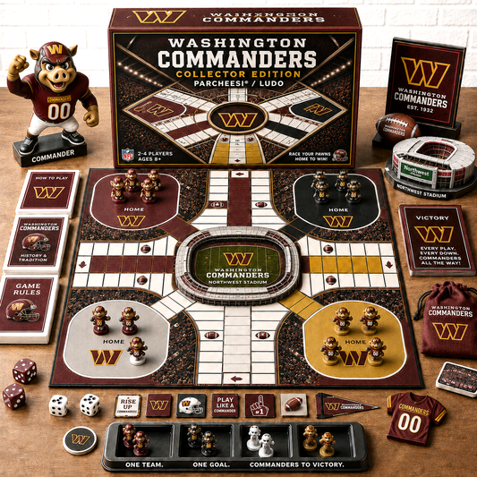 Premium NFL WC Collector’s Edition Parcheesi Board Game