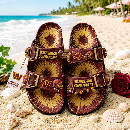 Premium NFL WC Summer Splash Birkenstocks Shoes