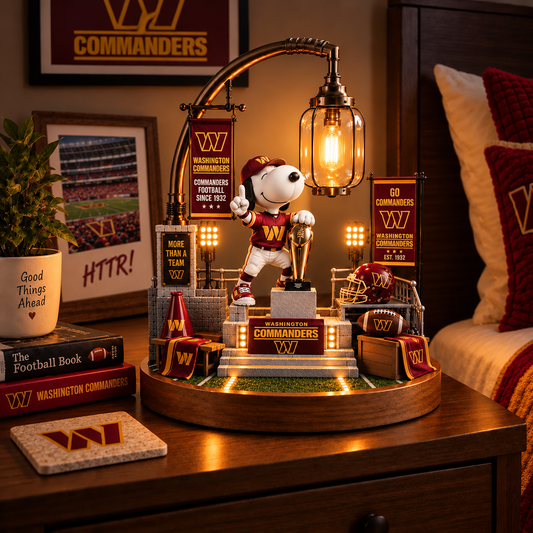 Premium NFL WC x SNP Themed Bedside Lamp