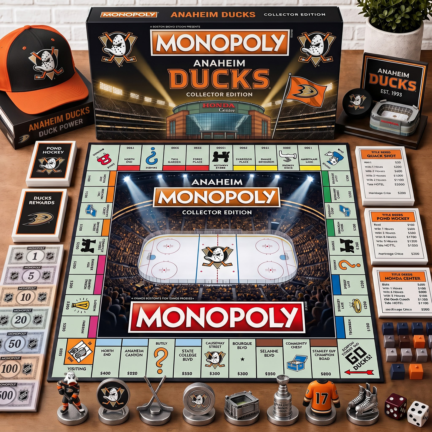 Premium NHL AD Monopoly Collector’s Edition Board Game