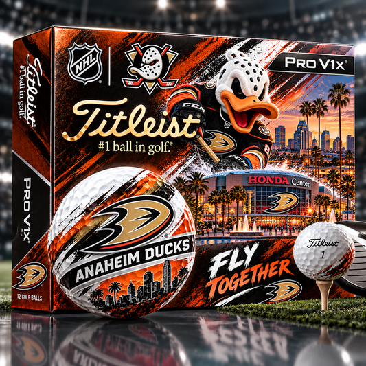 Premium NHL AD x Titleist Pro V1 Skyline & Stadium Golf Balls Set