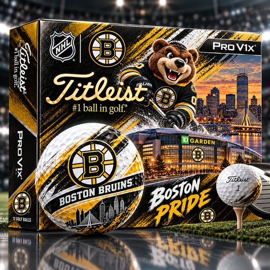 Premium NHL BB x Titleist Pro V1 Skyline & Stadium Golf Balls Set