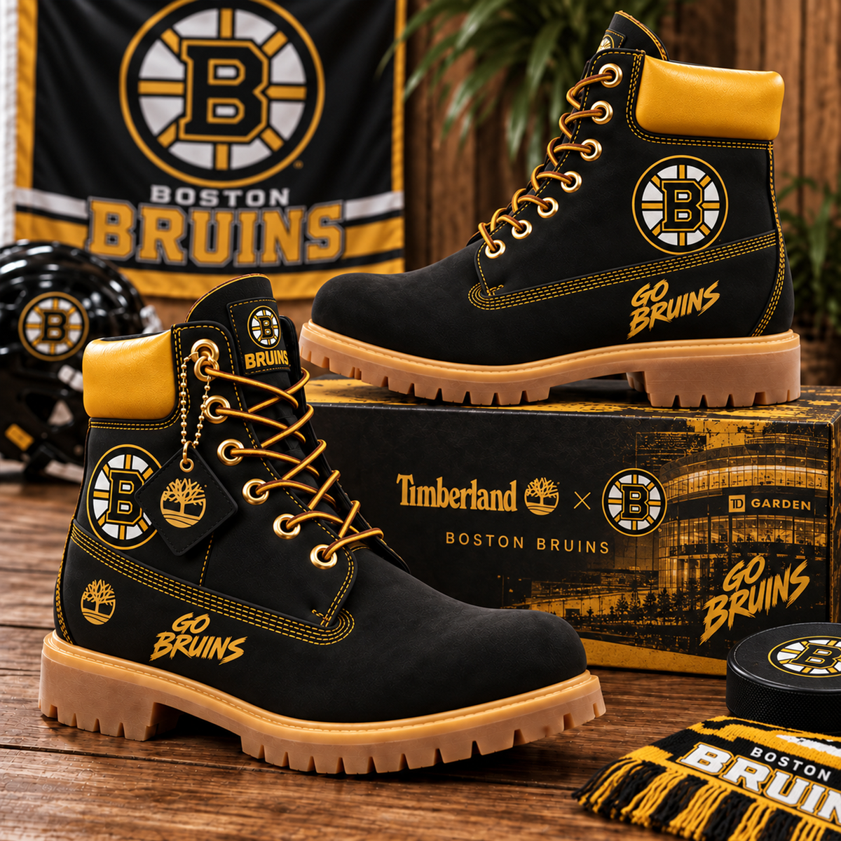 Premium NHL BOS Heritage Boots