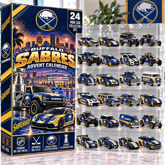 Premium NHL BUF Mini Car Advent Calendar V4