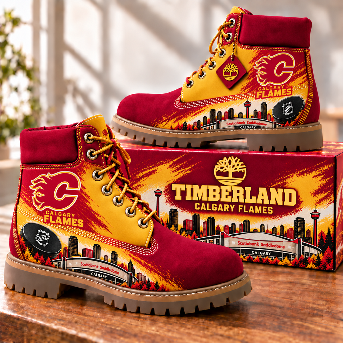 Premium NHL CAL Skyline Collector Boots V2