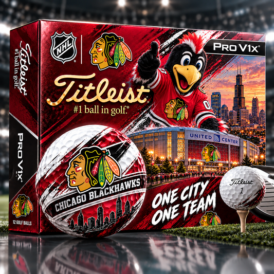 Premium NHL CB x Titleist Pro V1 Skyline & Stadium Golf Balls Set