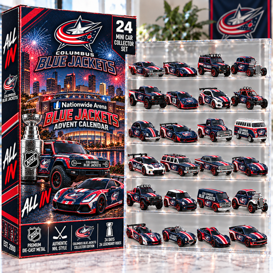 Premium NHL CBJ Mini Car Advent Calendar V4