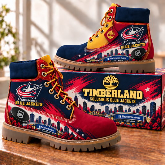 Premium NHL CBJ Skyline Collector Boots V2