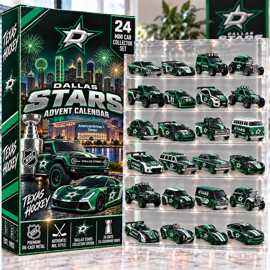 Premium NHL DAL Mini Car Advent Calendar V4