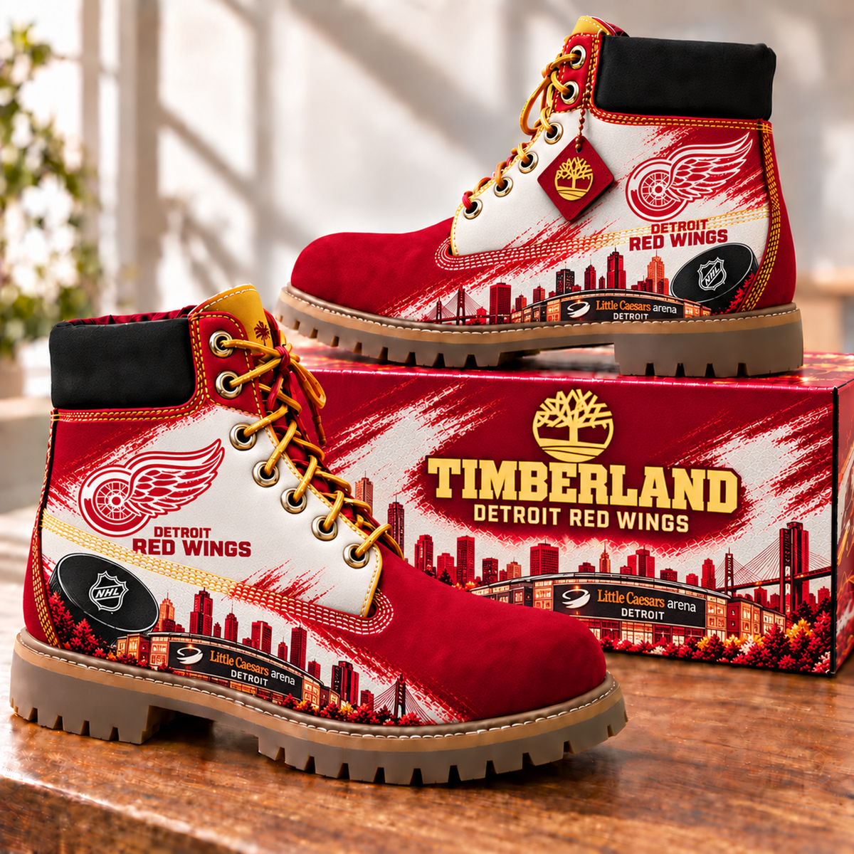 Premium NHL DET Skyline Collector Boots V2