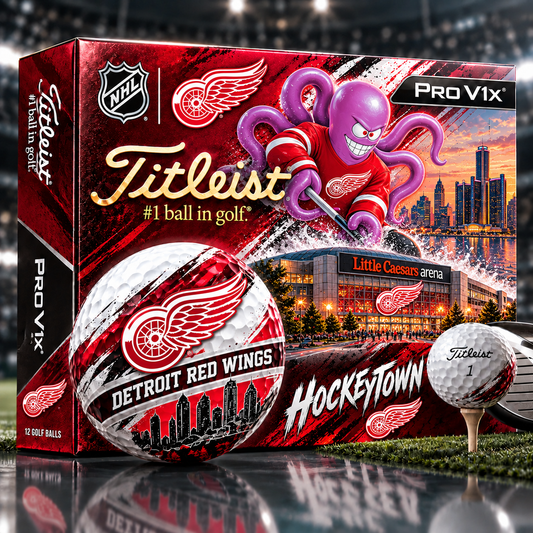 Premium NHL DRW x Titleist Pro V1 Skyline & Stadium Golf Balls Set