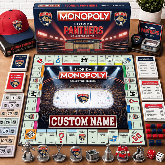 Premium NHL FLA Collector’s Edition Board Game Custom name