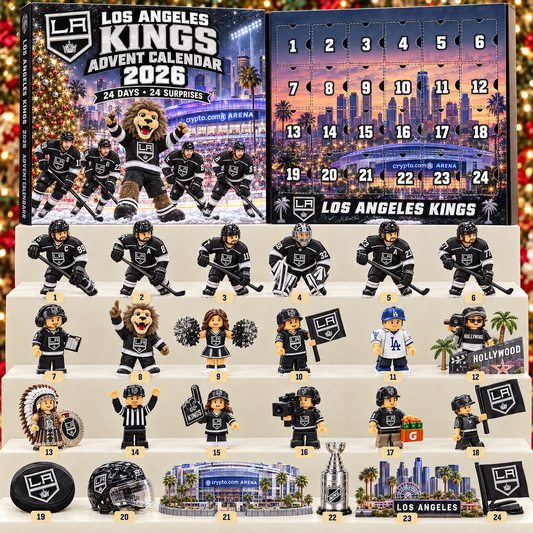 Premium NHL LAK 24-Piece Hockey Collectible Advent Calendar V2