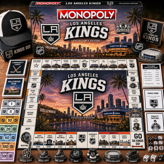 Premium NHL LAK Legacy Monopoly Collector’s Edition Board Game V2 NMD 150826 TTV
