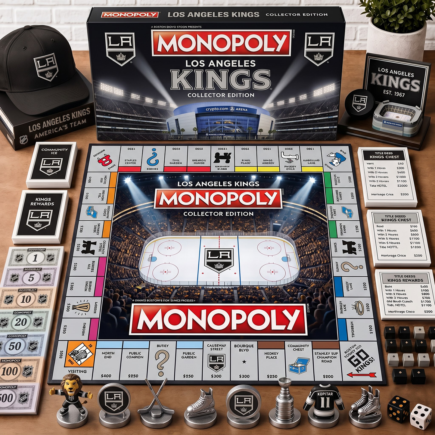 Premium NHL LAK Monopoly Collector’s Edition Board Game