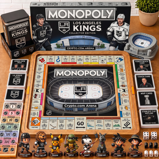 Premium NHL LAK Nest Monopoly Collector’s Edition Board Game V4