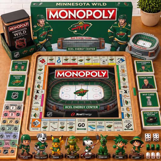 Premium NHL MIN Nest Monopoly Collector’s Edition Board Game V4