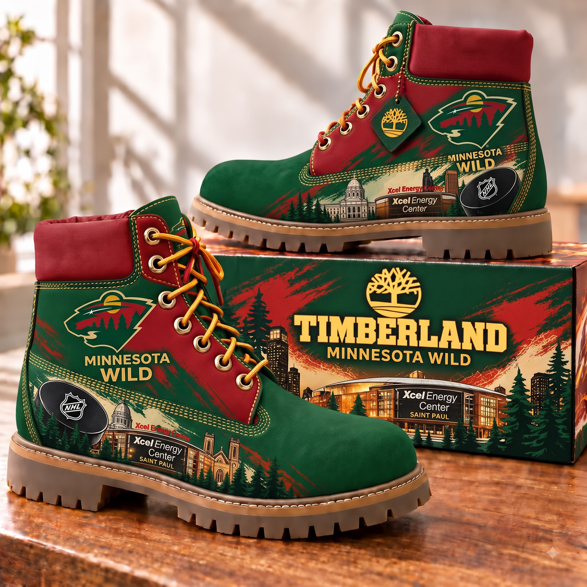Premium NHL MIN Skyline Collector Boots V2