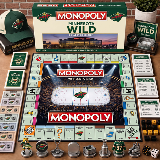 Premium NHL MW Monopoly Collector’s Edition Board Game
